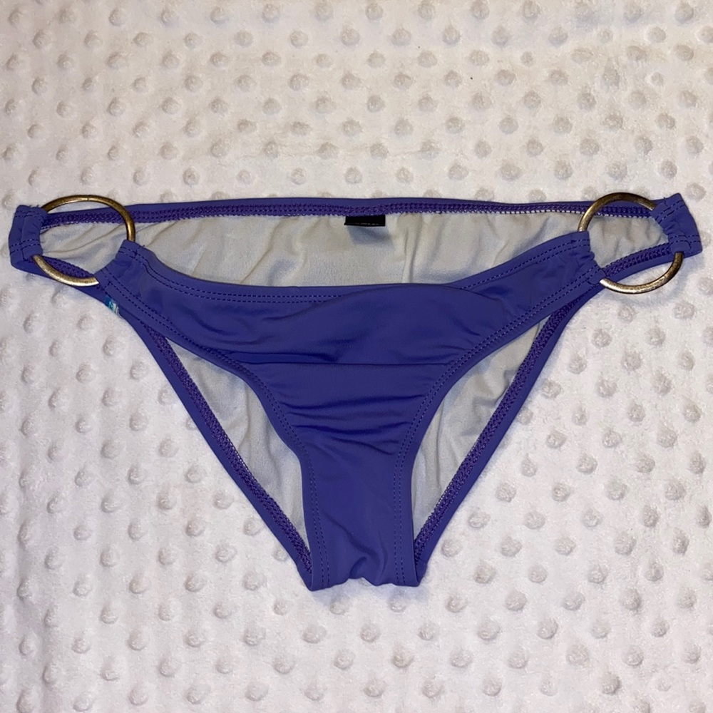 Women’s Purple Hurley Bikini Bottoms Large